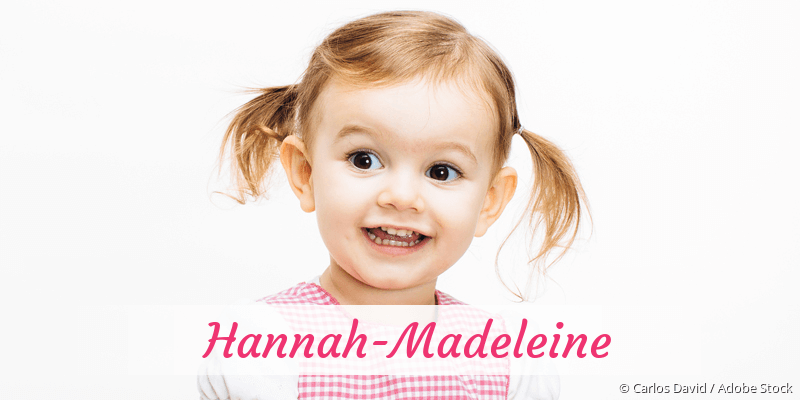 Baby mit Namen Hannah-Madeleine