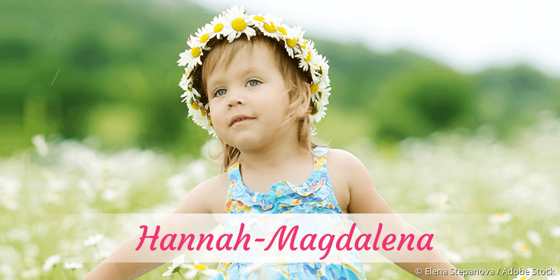 Baby mit Namen Hannah-Magdalena