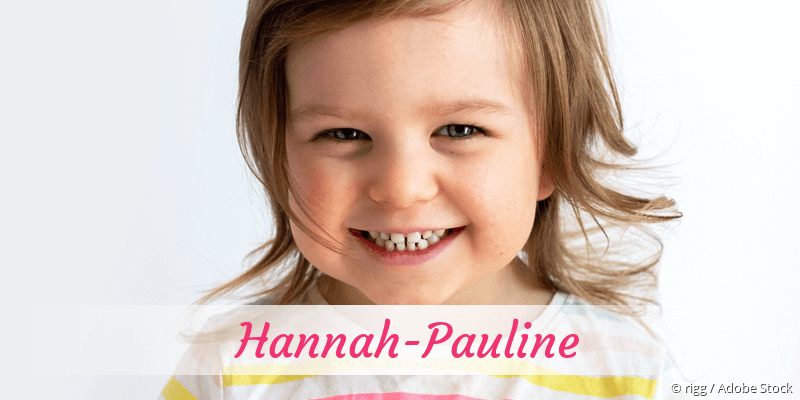 Baby mit Namen Hannah-Pauline