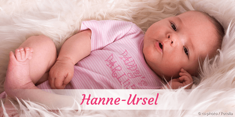Baby mit Namen Hanne-Ursel