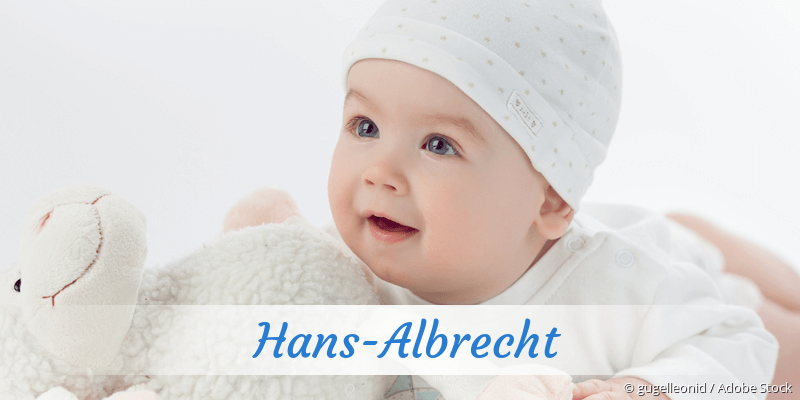 Baby mit Namen Hans-Albrecht