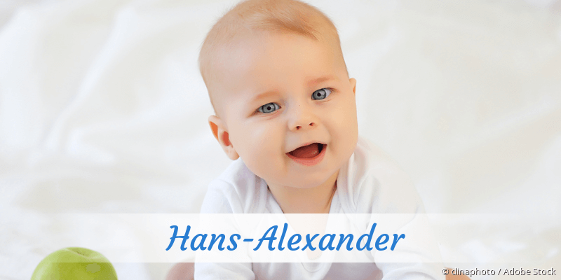 Baby mit Namen Hans-Alexander
