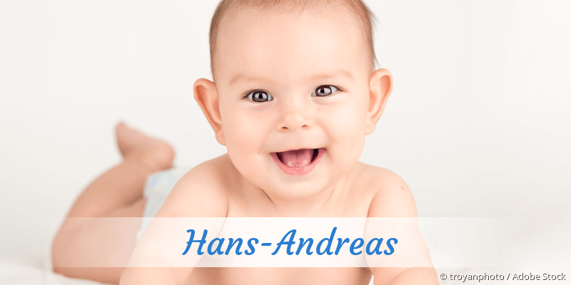 Baby mit Namen Hans-Andreas