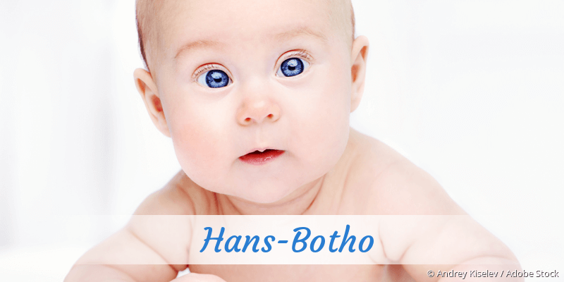 Baby mit Namen Hans-Botho