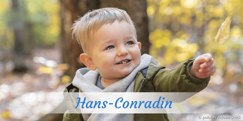 Baby mit Namen Hans-Conradin