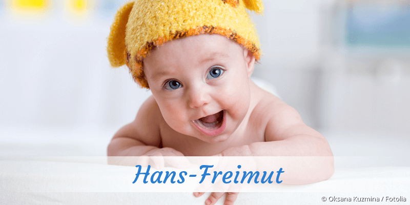 Baby mit Namen Hans-Freimut