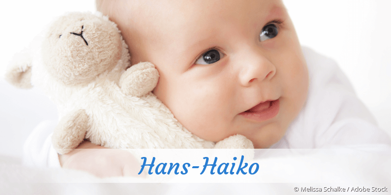 Baby mit Namen Hans-Haiko