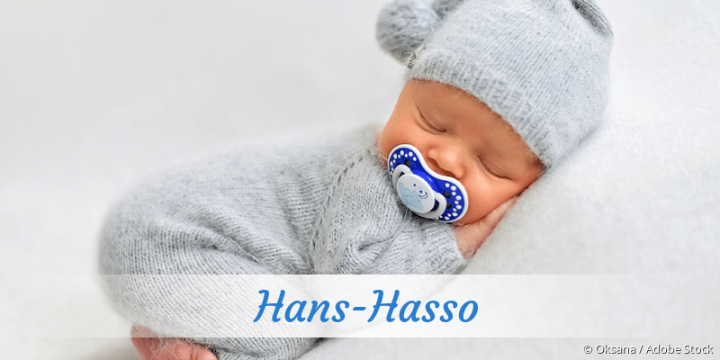 Baby mit Namen Hans-Hasso
