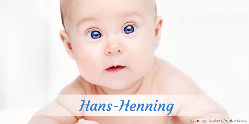 Baby mit Namen Hans-Henning
