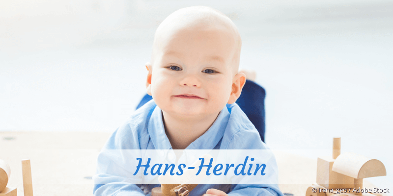 Baby mit Namen Hans-Herdin