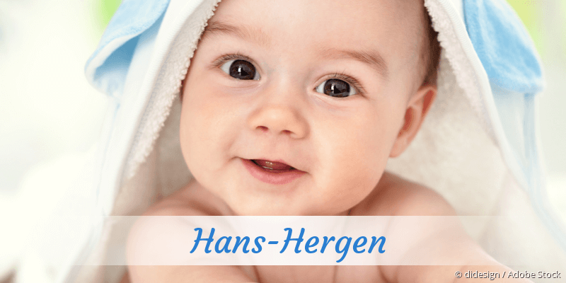 Baby mit Namen Hans-Hergen