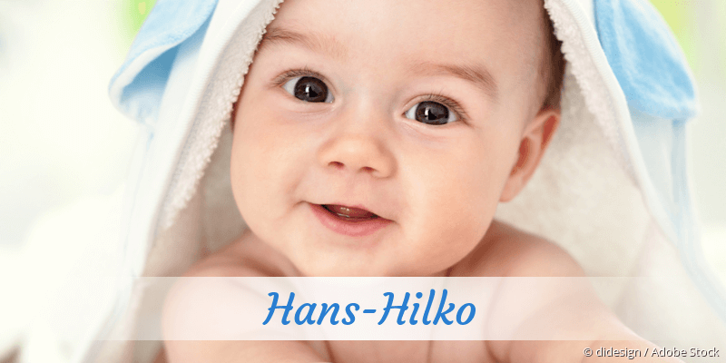 Baby mit Namen Hans-Hilko