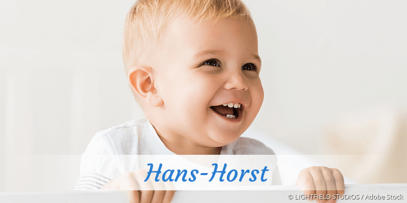 Baby mit Namen Hans-Horst