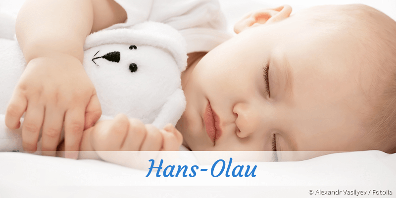 Baby mit Namen Hans-Olau