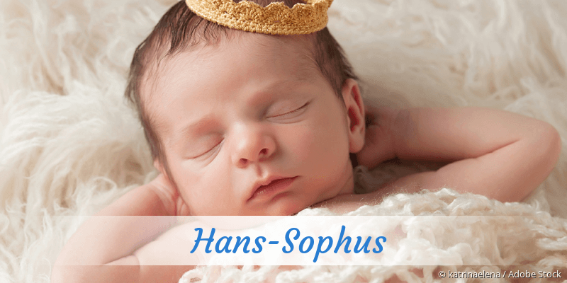 Baby mit Namen Hans-Sophus
