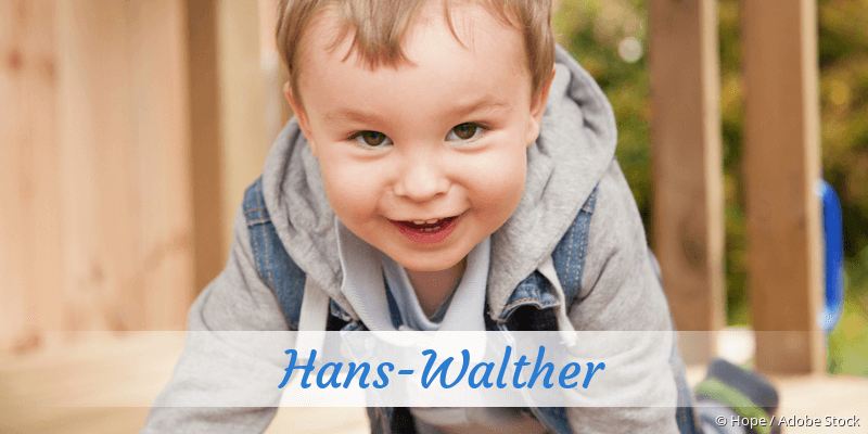 Baby mit Namen Hans-Walther