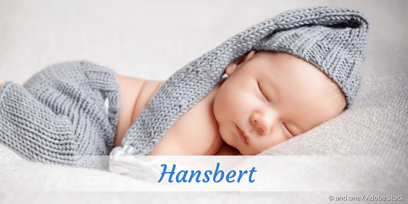 Baby mit Namen Hansbert