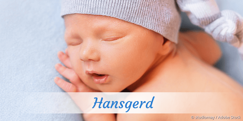 Baby mit Namen Hansgerd