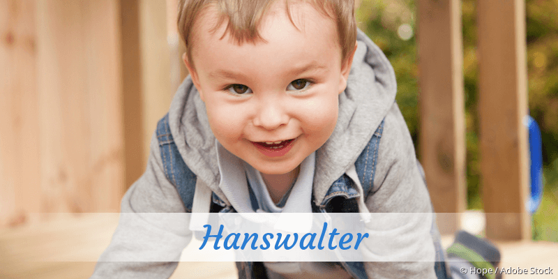 Baby mit Namen Hanswalter