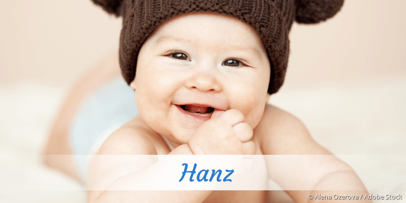 Baby mit Namen Hanz