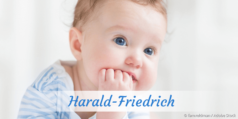 Baby mit Namen Harald-Friedrich