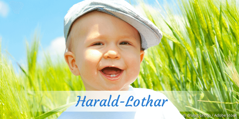 Baby mit Namen Harald-Lothar