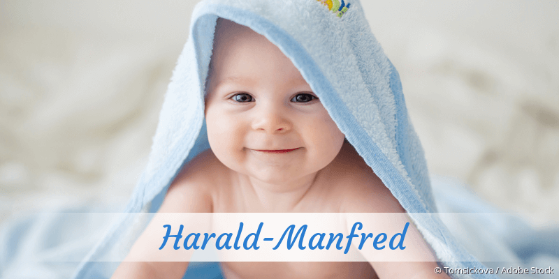 Baby mit Namen Harald-Manfred