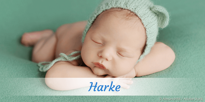 Baby mit Namen Harke
