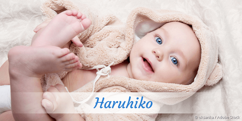 Baby mit Namen Haruhiko