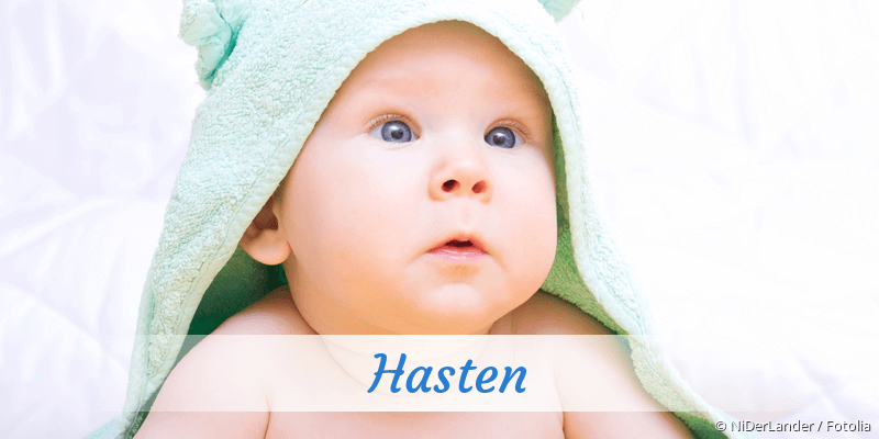 Baby mit Namen Hasten