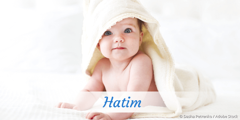 Baby mit Namen Hatim