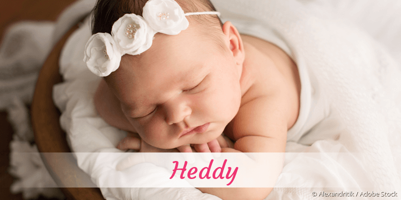 Baby mit Namen Heddy