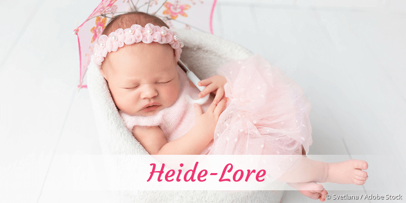 Baby mit Namen Heide-Lore