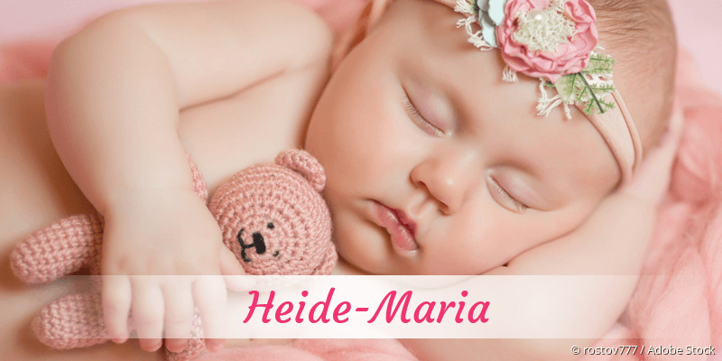 Baby mit Namen Heide-Maria