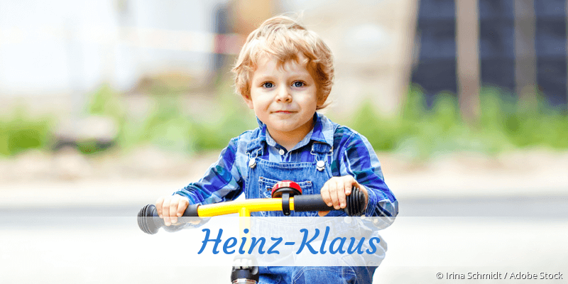Baby mit Namen Heinz-Klaus