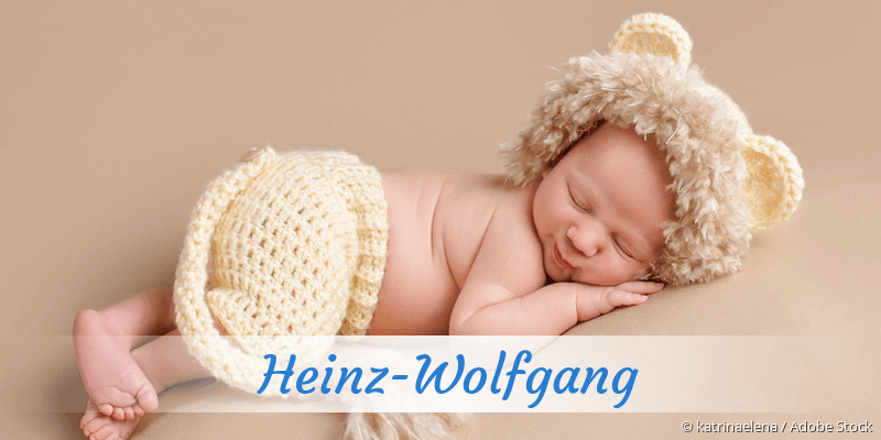 Baby mit Namen Heinz-Wolfgang