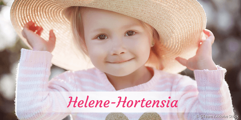 Baby mit Namen Helene-Hortensia
