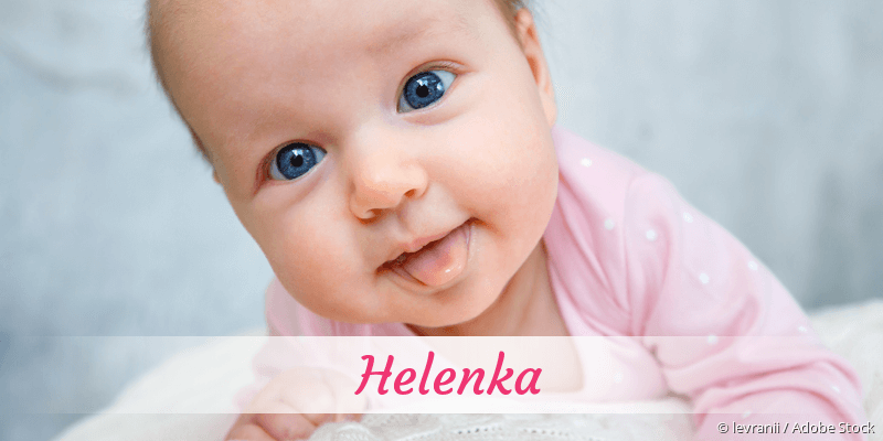 Baby mit Namen Helenka