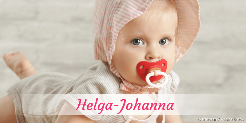 Baby mit Namen Helga-Johanna