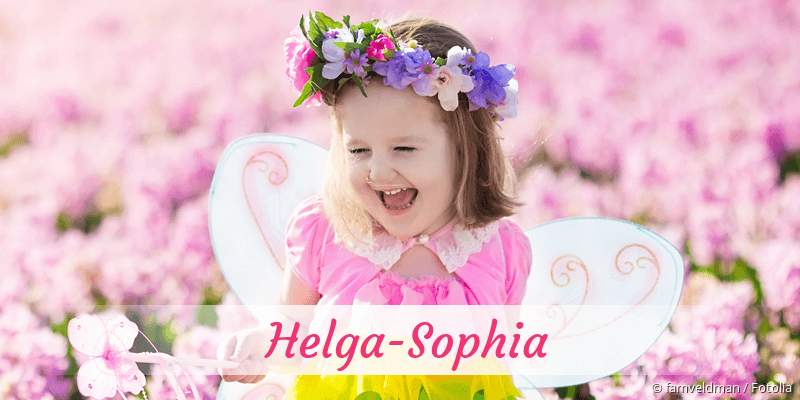 Baby mit Namen Helga-Sophia