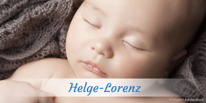 Baby mit Namen Helge-Lorenz