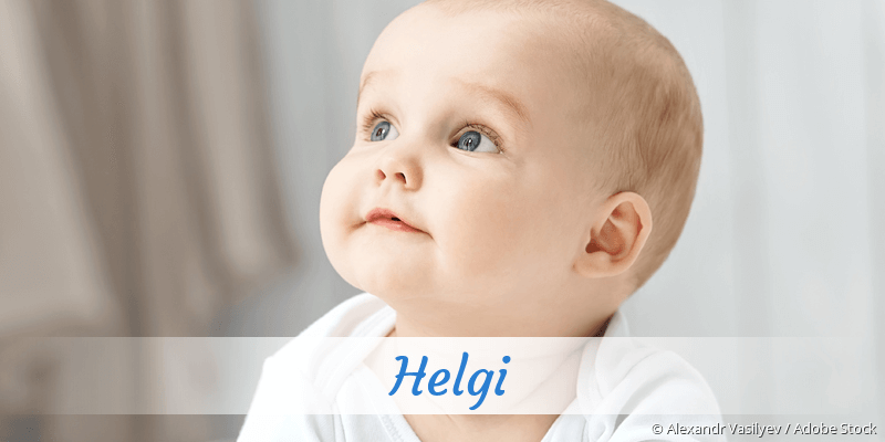 Baby mit Namen Helgi