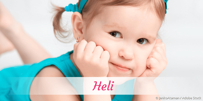 Baby mit Namen Heli