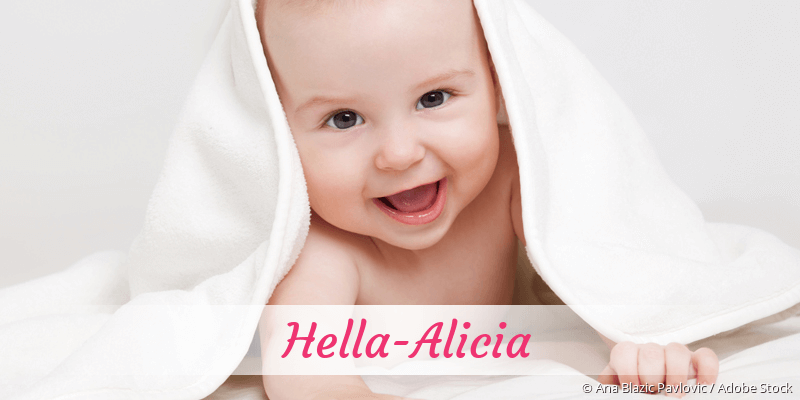 Baby mit Namen Hella-Alicia