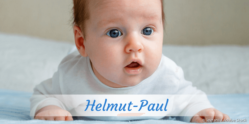 Baby mit Namen Helmut-Paul