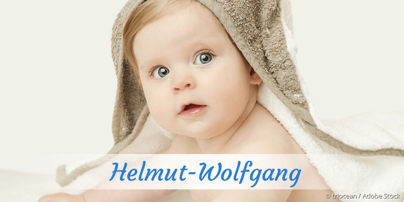 Baby mit Namen Helmut-Wolfgang