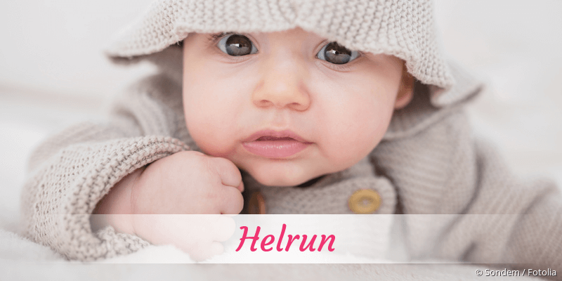 Baby mit Namen Helrun