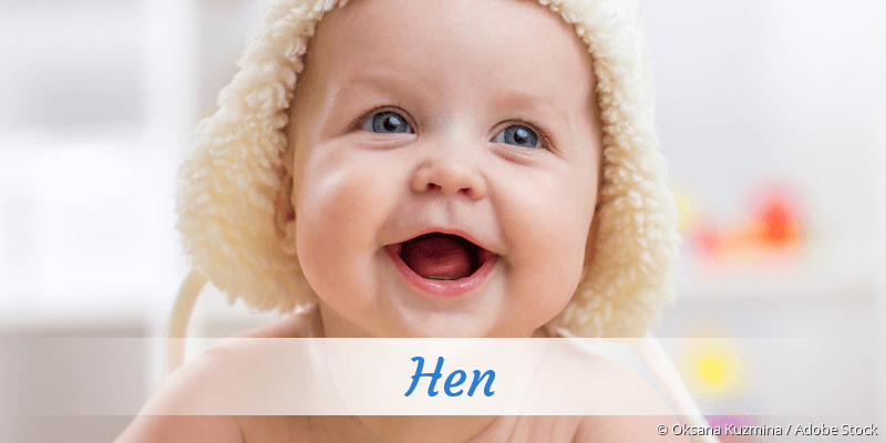 Baby mit Namen Hen