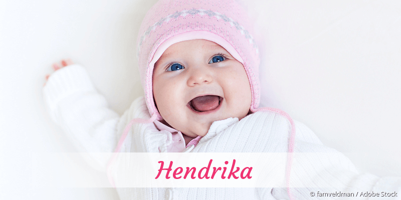 Baby mit Namen Hendrika