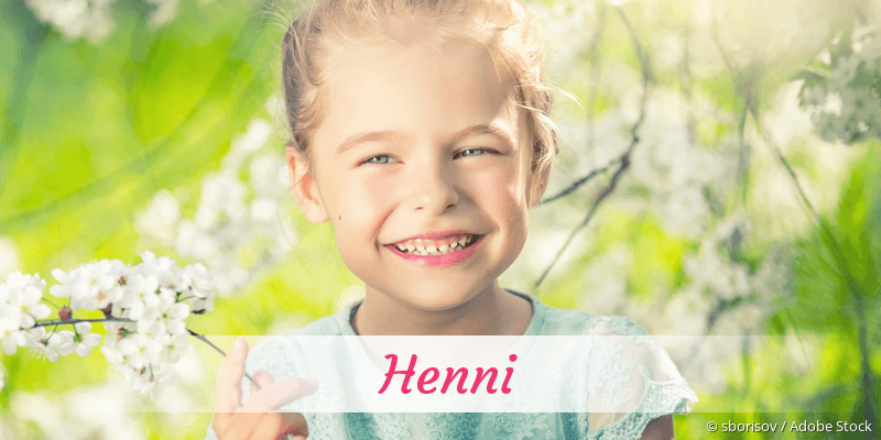 Baby mit Namen Henni